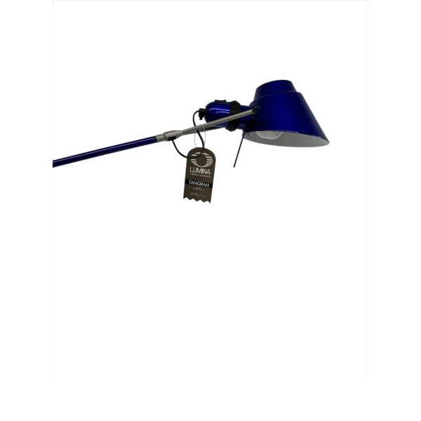 Lumina 101bl Tangram Tischlampe blau (nur Gehäuse) mit Sockel